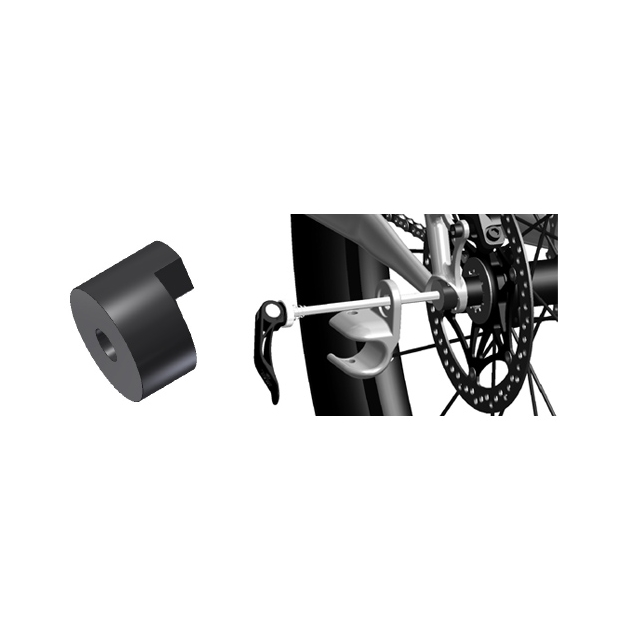 Thule Distanz-Spacer (3D Dropout Adapter) 10mm schwarz
