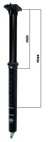 FOX Sattelstütze Transfer absenkbar FS Ø31.6 mm 125mm Drop intern schwarz